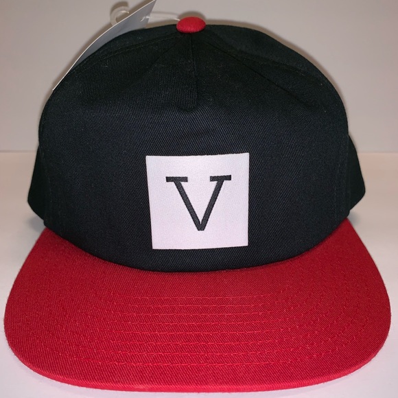 Vans Other - NWT Vans x Chima Snap Back Hat Red and Black